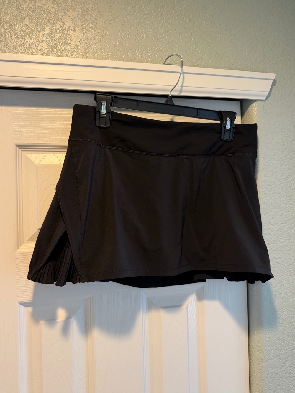 lululemon, 🎾 Black Tennis Skort, Size 8